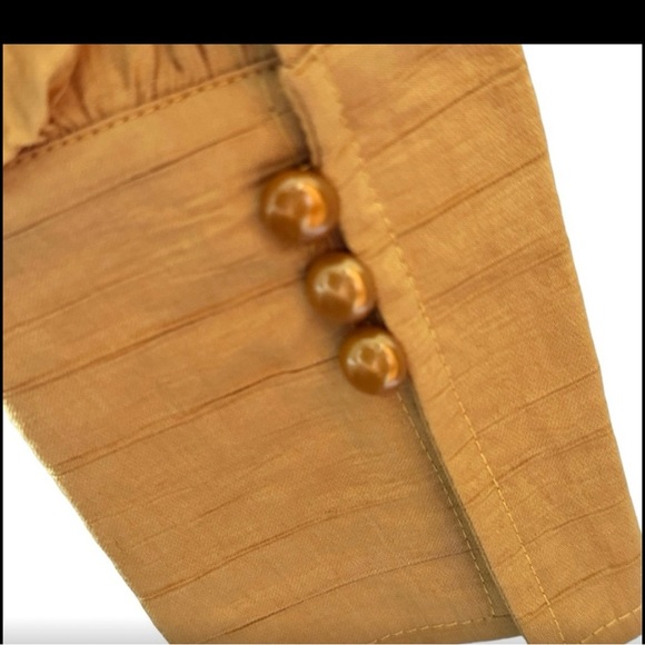 New SoHo Boho Tiered Long Sleeved Button Down Dress Women - Picture 12 of 13